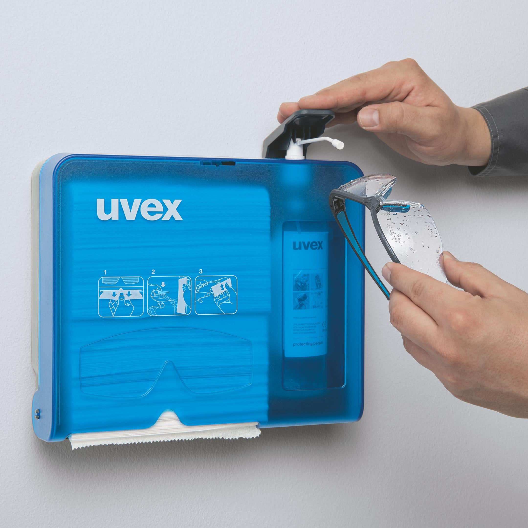 STATION DE NETTOYAGE POUR LUNETTES UVEX 9970005
