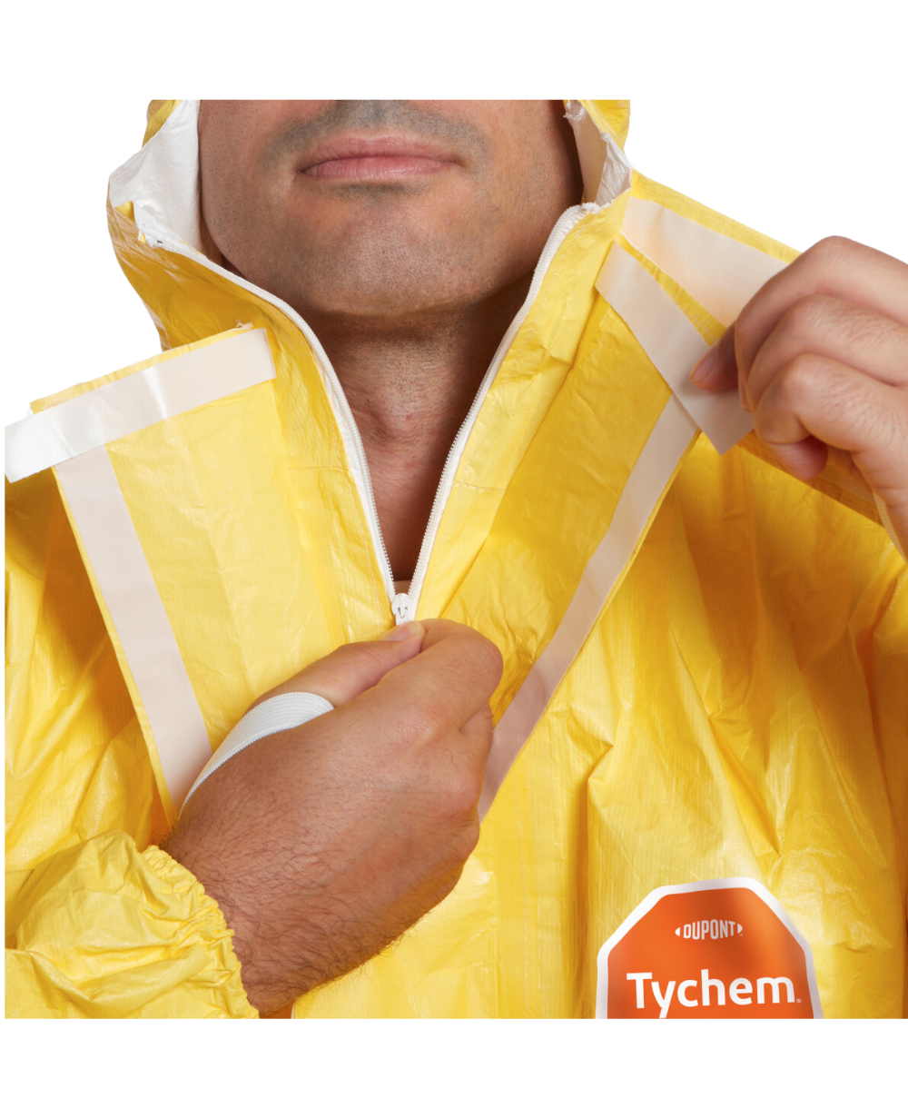 COMBINAISON PROTECTION CHIMIQUE DUPONT AVEC CAGOULE TYCHEM® 2000 C