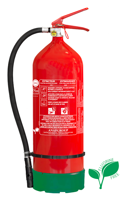 EXTINCTEUR 9L A MOUSSE SANS FLUOR PRESSION PERMANENTE ANAF FS9-LH XF - Sécurité incendie | FMCI Côte d'Ivoire
