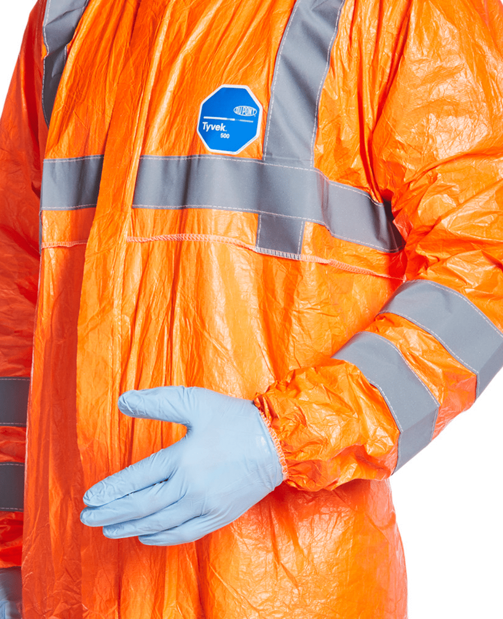Combinaison de protection chimique DuPont Tyvek 500 HV Type 5-B 6-B - FMCI Abidjan
