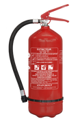 EXTINCTEUR A POUDRE MODELE 6KG ABC NF ANAF PRESSION PERMANENTE PS6-HH