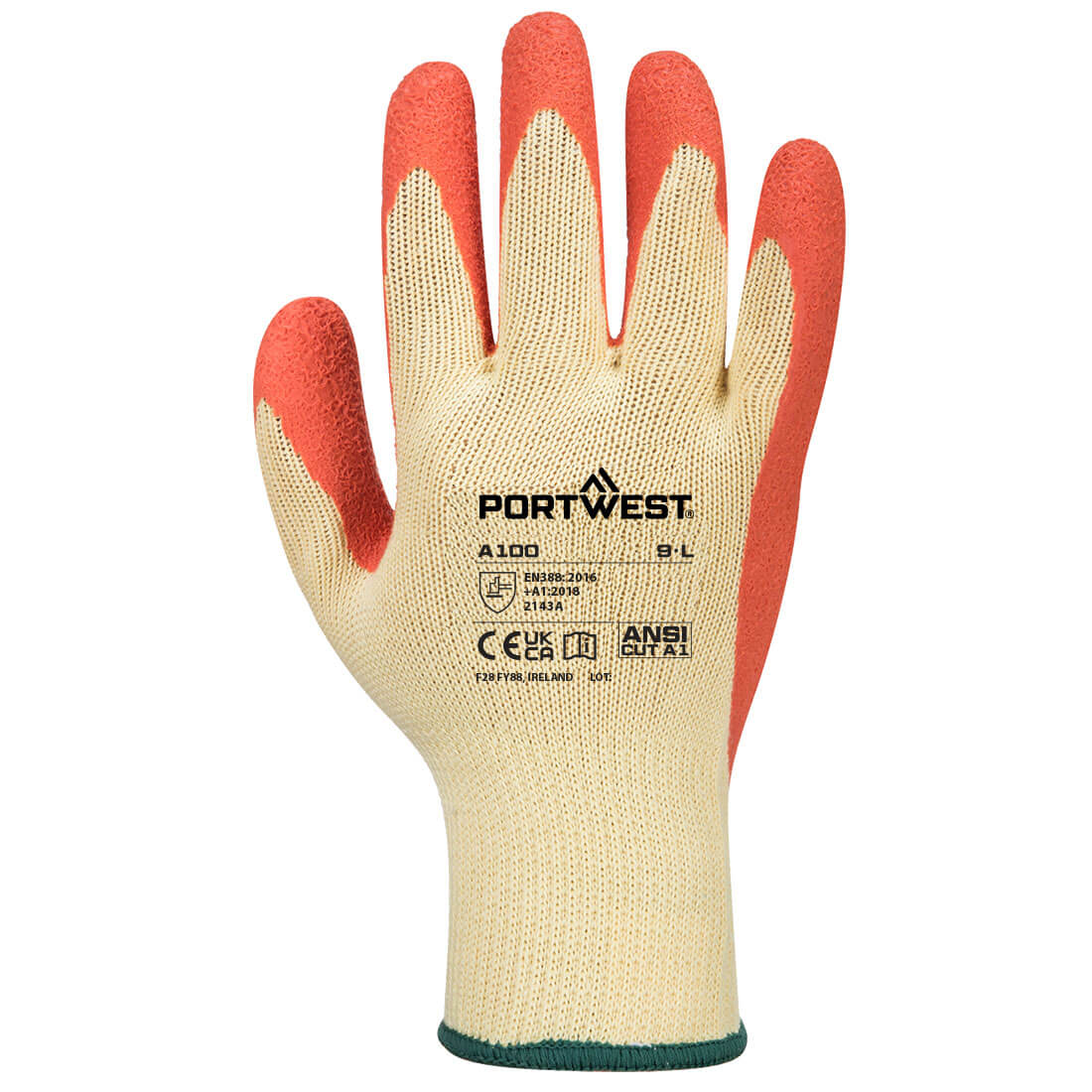 GANT ENDUIT LATEX ORANGE PORTWEST A100