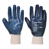 Gant de manutention entièrement enduit nitrile bleu marine Portwest A300 chez FMCI Abidjan
