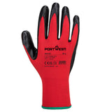 GANT FLEXO GRIP ENDUIT NITRILE ROUGE/NOIR PORTWEST A310 - Protection des mains | FMCI Côte d'Ivoire