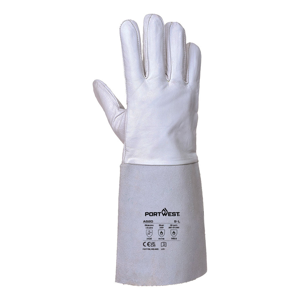 GANT SOUDURE TIG PREMIUM GRIS PORTWEST A520