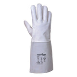 Gant de soudure TIG Premium en cuir gris Portwest A520 - FMCI Abidjan
