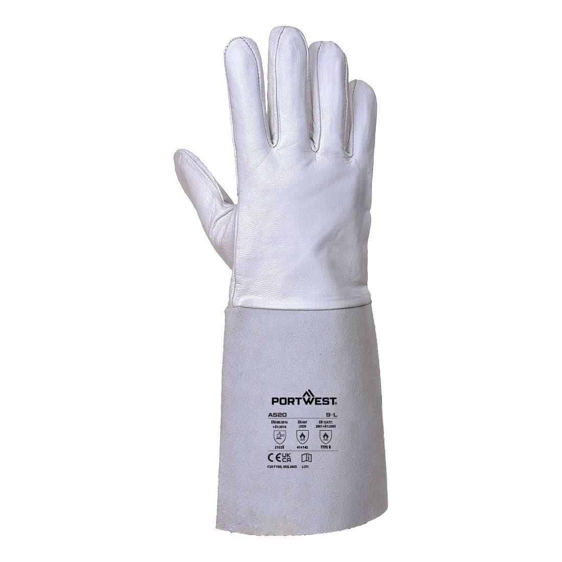 GANT SOUDURE TIG PREMIUM GRIS PORTWEST A520