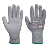 Gant anti-coupure gris à paume enduite PU Portwest A622 - FMCI Abidjan
