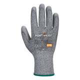 Gant anti-coupure gris à paume enduite PU Portwest A622 - FMCI Abidjan
