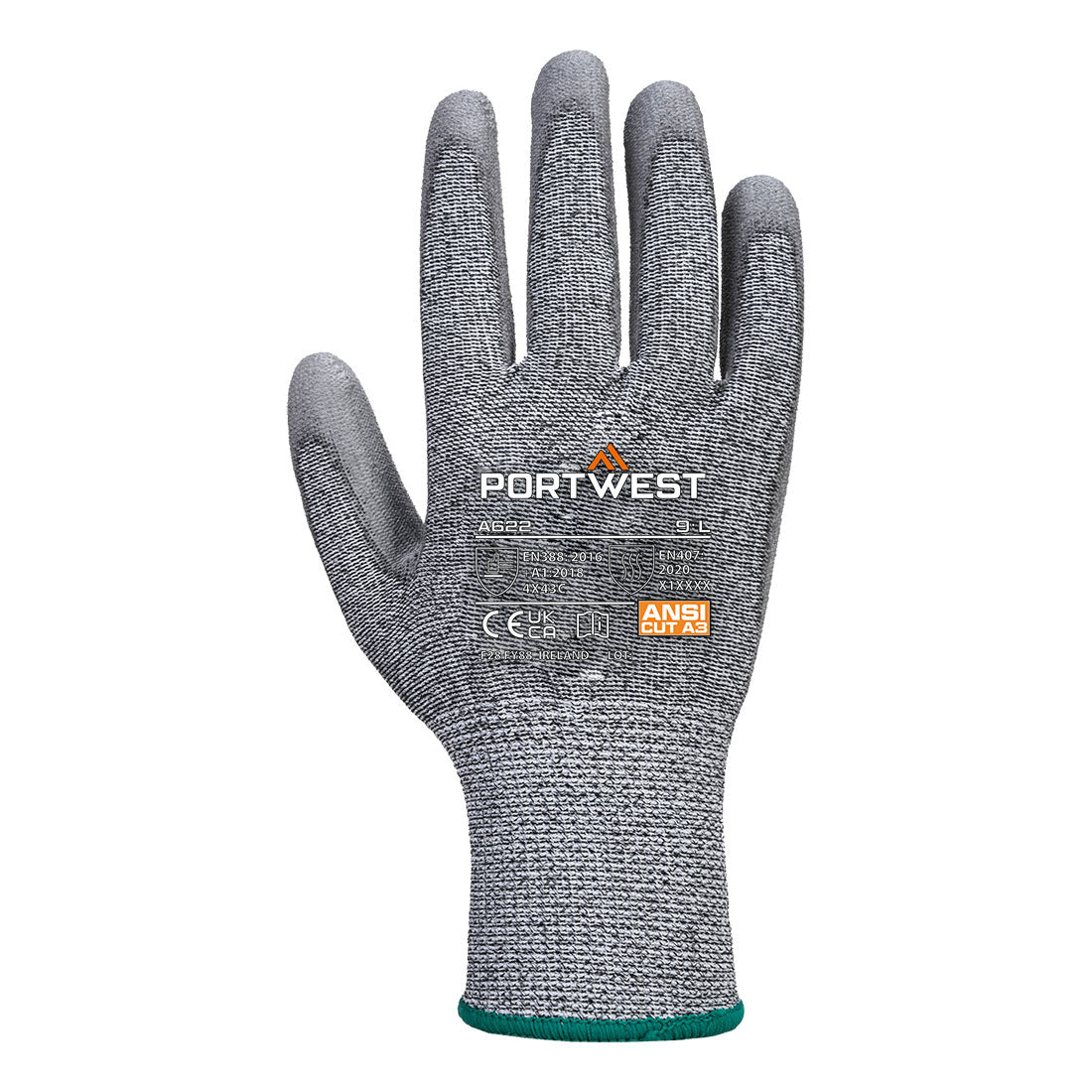 GANT MR PAUME PU ANTI-COUPURE GRIS PORTWEST A622