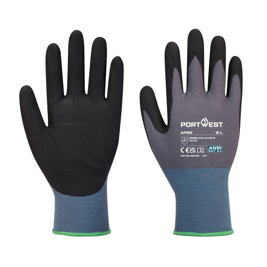 Gants Portwest AP65 NPR Pro mousse nitrile - FMCI Abidjan