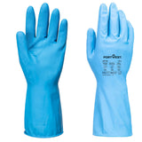 GANT DE PROTECTION FD CHIMIQUE B LATEX BLEU PORTWEST AP76