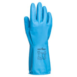 Gant de protection chimique étanche en latex bleu Portwest AP76 - FMCI Abidjan