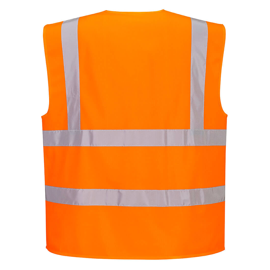 GILET HI-VIS AVEC ZIP ORANGE PORTWEST C375