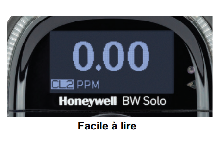 Détecteur Monogaz Portable Honeywell BW Solo – Sécurité GazCôte d'Ivoire  - FMCI