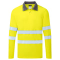 POLO HV ESSENTIAL MANCHES LONGUES ES1 JAUNE PORTWETS ES277