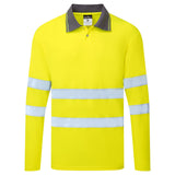 POLO HV ESSENTIAL MANCHES LONGUES ES1 JAUNE PORTWETS ES277 - Vêtements de protection | FMCI Côte d'Ivoire