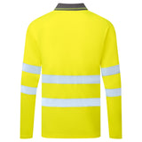 POLO HV ESSENTIAL MANCHES LONGUES ES1 JAUNE PORTWETS ES277 - Vêtements de protection | FMCI Côte d'Ivoire