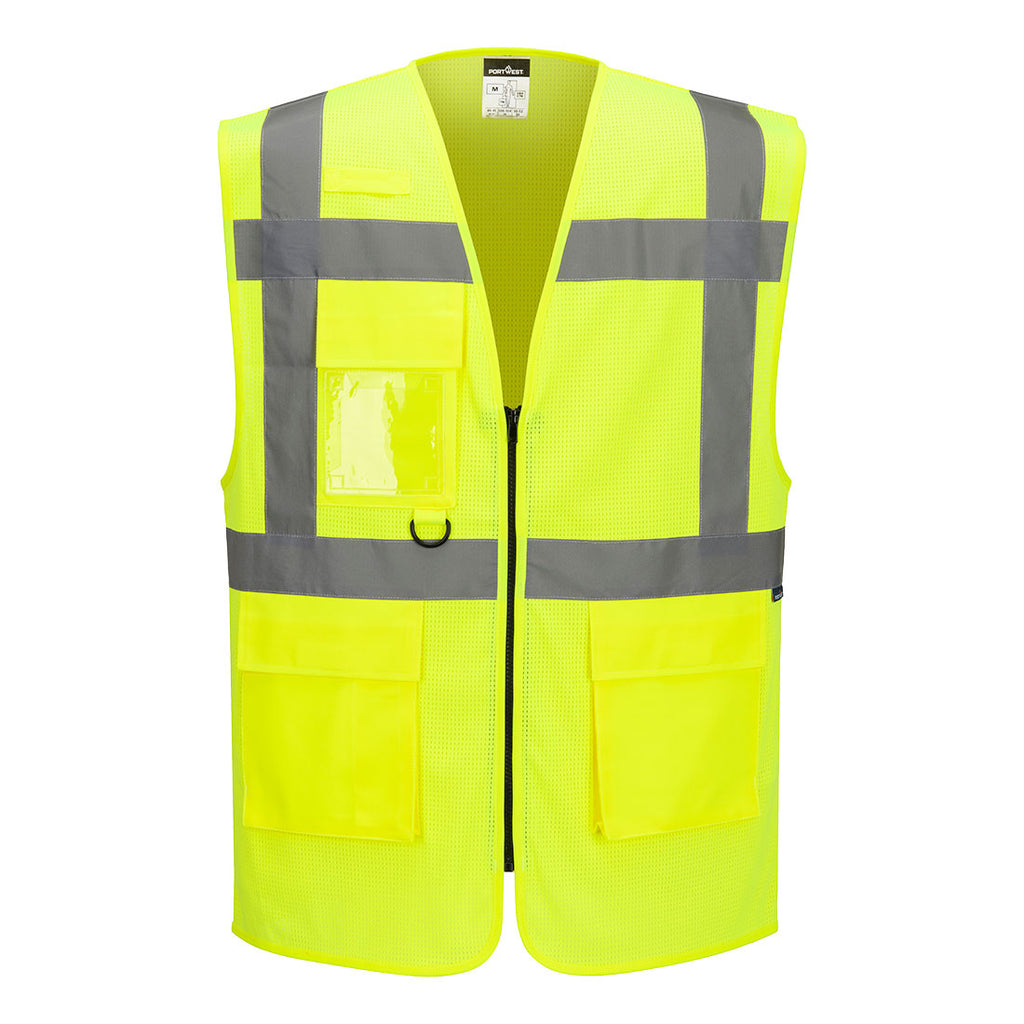 GILET HV ESSENTIAL MESH EXECUTIVE ES1 JAUNE PORTWEST ES376