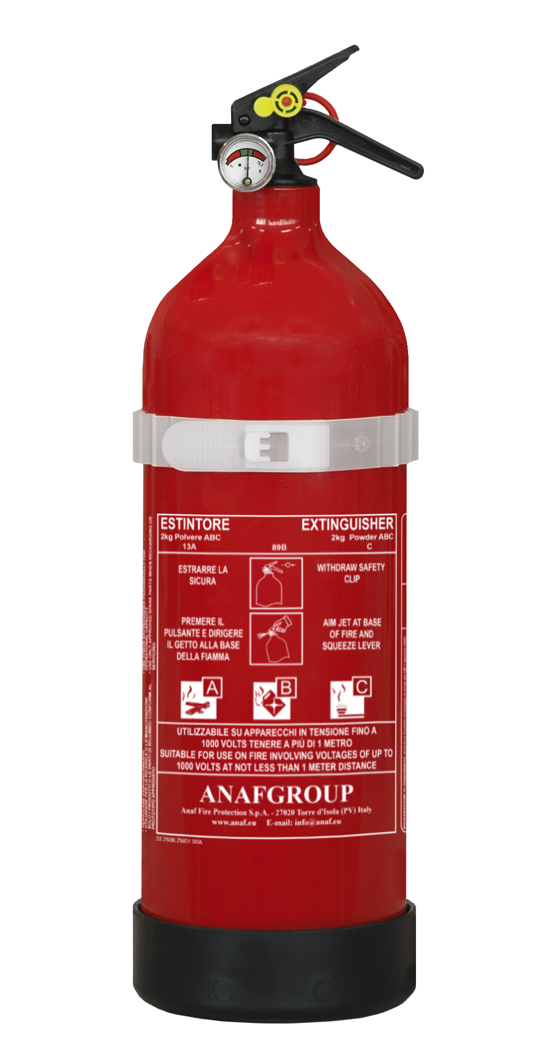 EXTINCTEUR ABC POUDRE 2KG PS2-Y ANAFCôte d'Ivoire  - FMCI