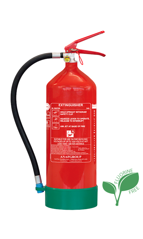 EXTINCTEUR AU LITHIUM 6 LITRES ANAF WS6-LH LiCôte d'Ivoire  - FMCI