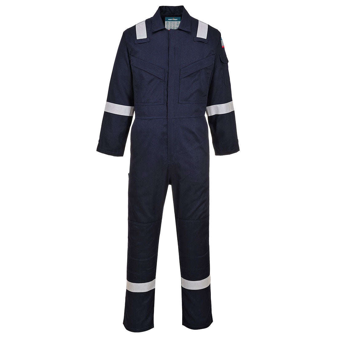 Combinaison ignifuge et antistatique légère 210g Portwest FR21 pour secteur pétrolier chez FMCI Abidjan