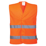 Gilet de sécurité haute visibilité Portwest C474 à doubles bandes - FMCI Abidjan