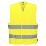 Gilet de sécurité haute visibilité Portwest C474 à doubles bandes - FMCI Abidjan
