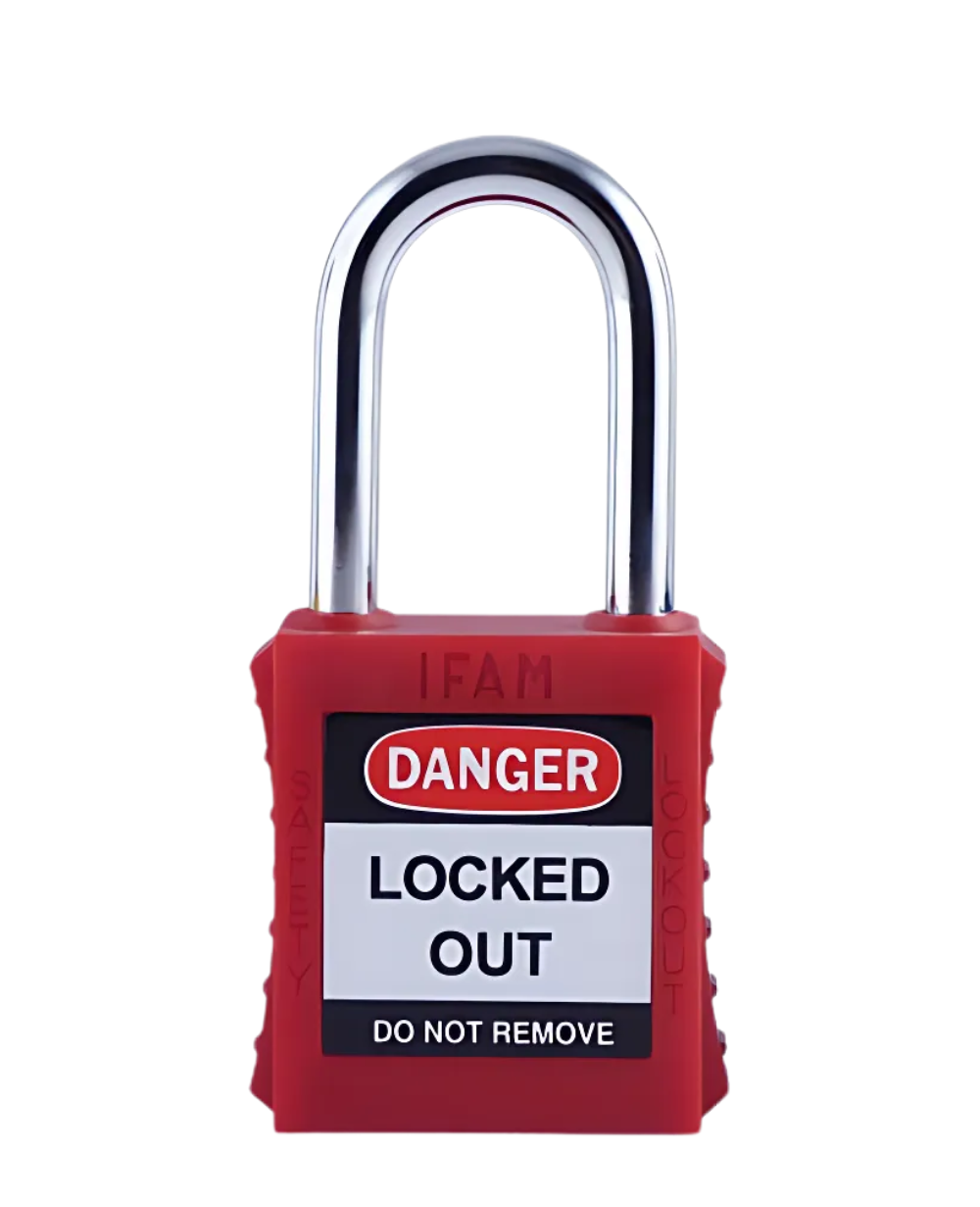 Cadenas de consignation de sécurité IFAM SF40AN rouge - FMCI Abidjan
