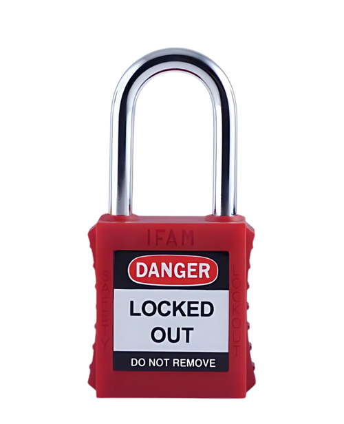 Cadenas de consignation de sécurité IFAM SF40AN rouge - FMCI Abidjan
