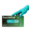 GANTS CHIMIQUES JETABLES EN NITRILE VERT ANSELL TOUCHNTUFF® 92-600