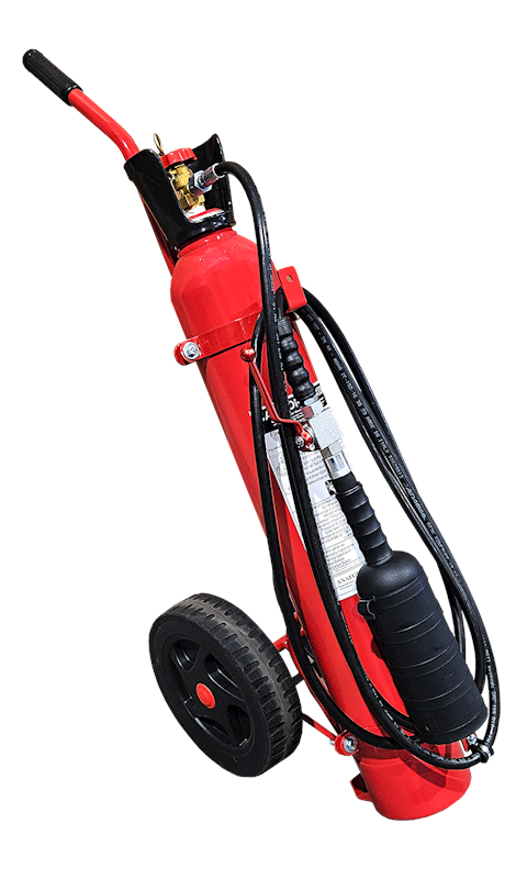EXTINCTEUR A CO2 10KG SUR CHARIOT ANAF CS10-T - Sécurité incendie | FMCI Côte d'Ivoire