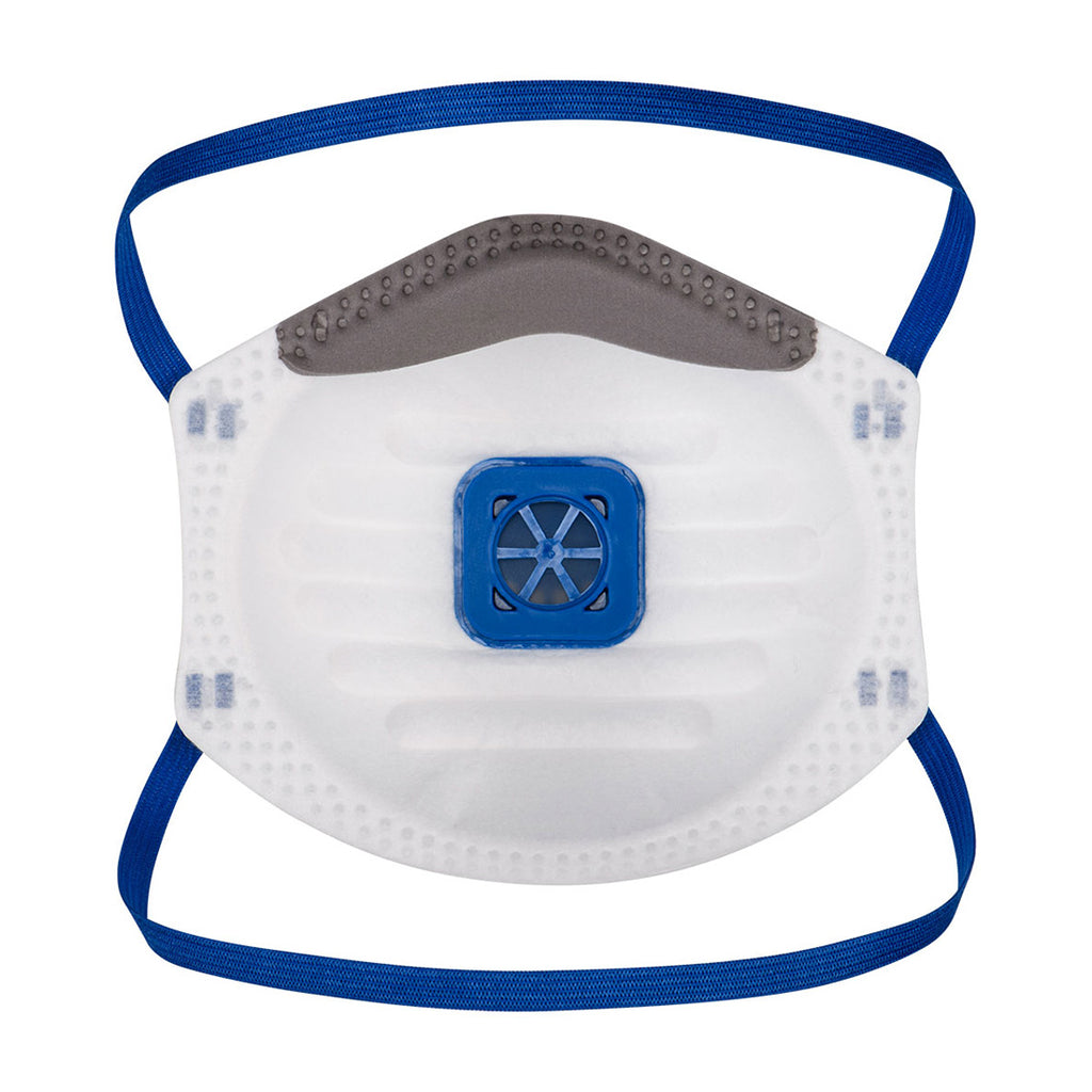 MASQUE FFP2 AVEC VALVE (10PCS) BLANC PORTWEST P201