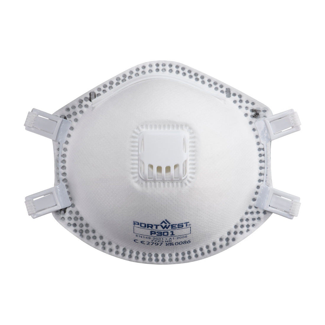 Masque de protection respiratoire FFP3 avec valve Portwest P301 - FMCI Abidjan
