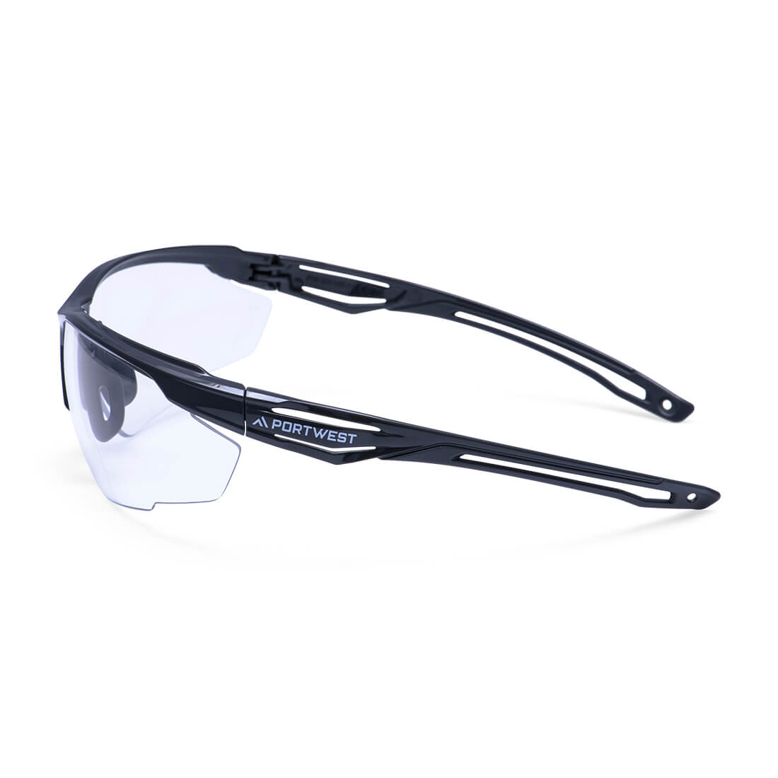 LUNETTES DE SÉCURITÉ ANTHRACITE TRANSPARENT PORTWEST PS36