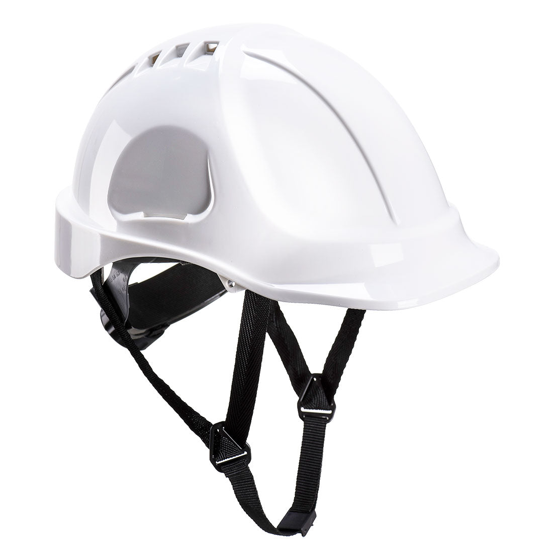 Casque de chantier ventilé Endurance blanc Portwest PS55 disponible chez FMCI Abidjan