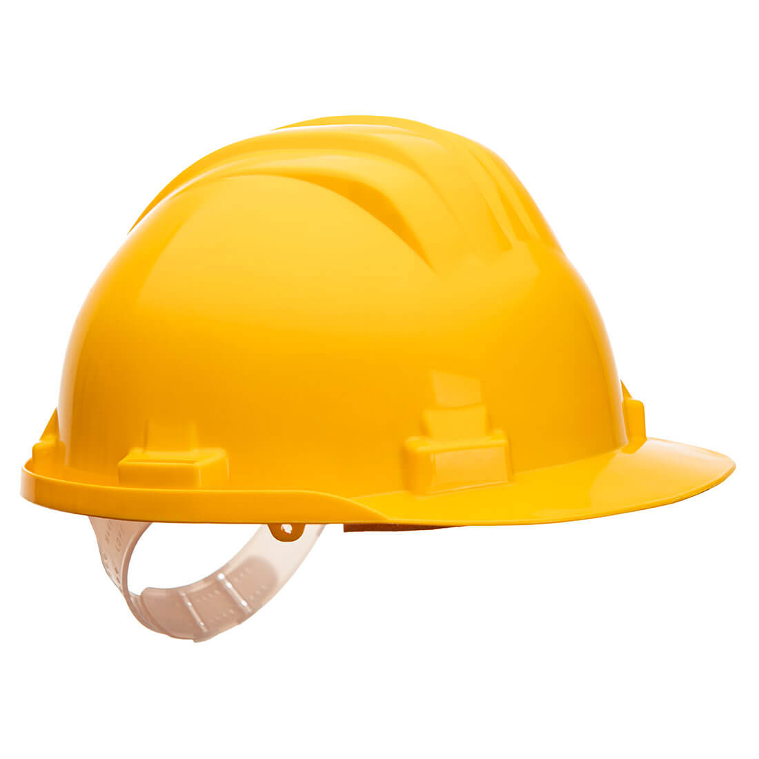 Casque de chantier Work Safe jaune Portwest PS61 disponible chez FMCI Abidjan
