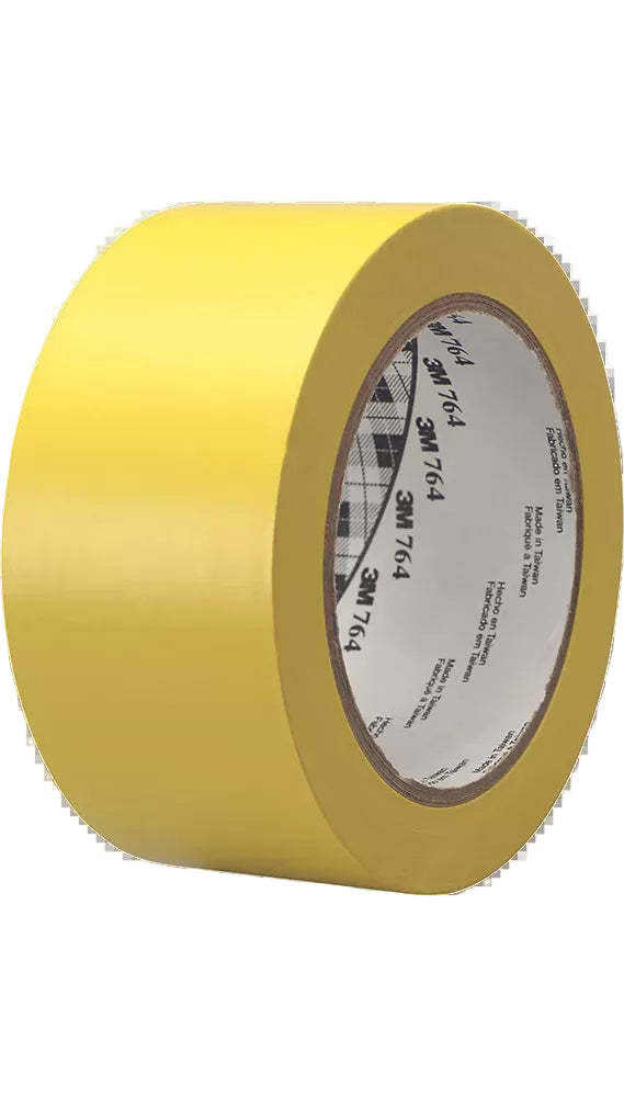Ruban Vinyle de Marquage au Sol 3M 764I Jaune – 50mm x 33mCôte d'Ivoire  - FMCI
