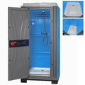 CABINE DE DOUCHE CUBE PORTABLE + DISTRIBUTEUR DE SAVON ET DE DESINFECTANT + KIT DE LAVAGE