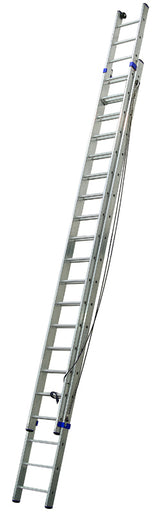 ECHELLE A CORDE 2 PLANS 2 x 18 MARCHES HAUT 9.49m 150KG GIERRE REF ALC18